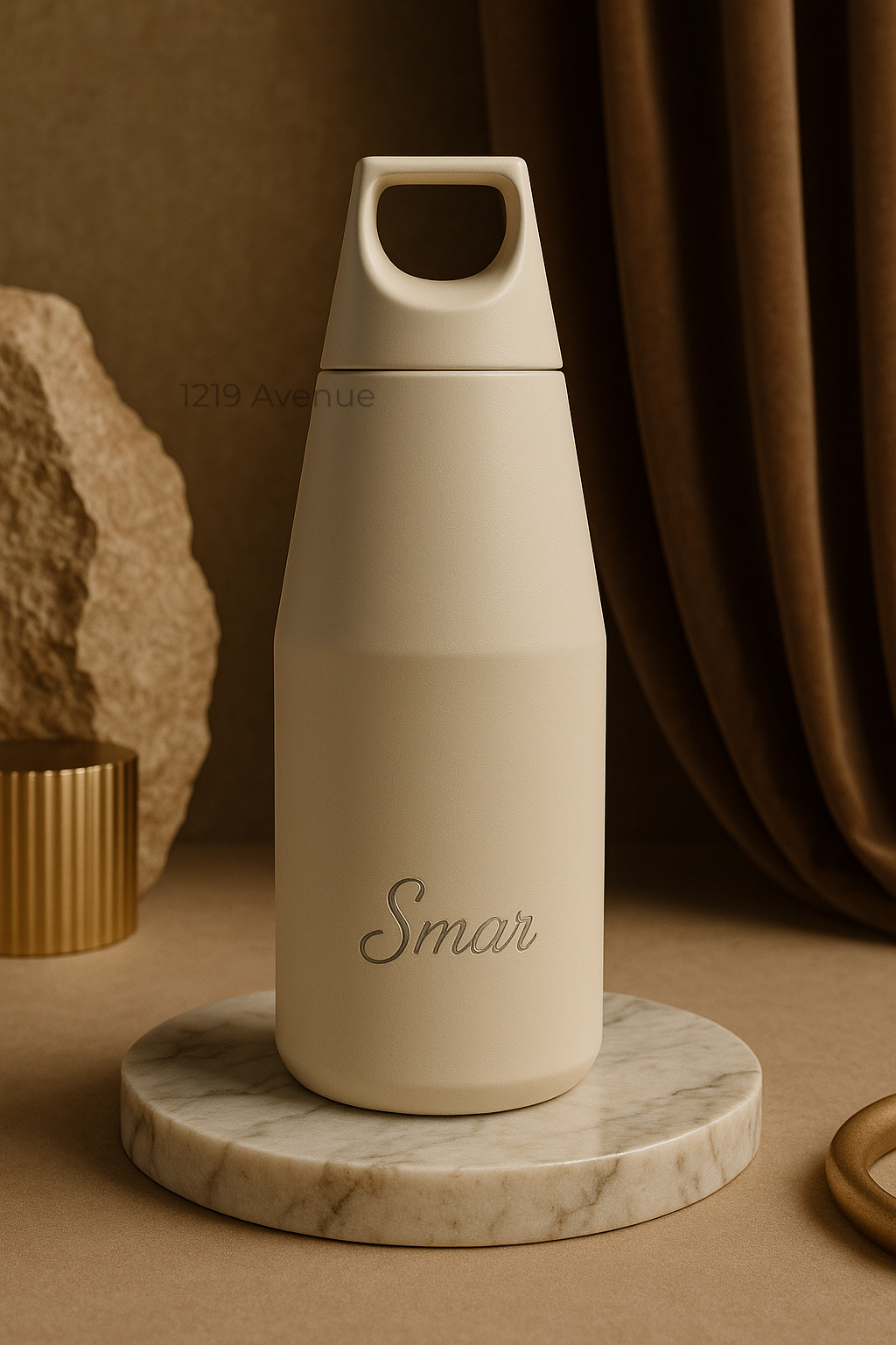 Personalized Nuvra Geo-Dash Insulated Bottles 12hrs+ Hot and Cold |Premium Gifting | 580ml and 1100ml | 1 litre capacity