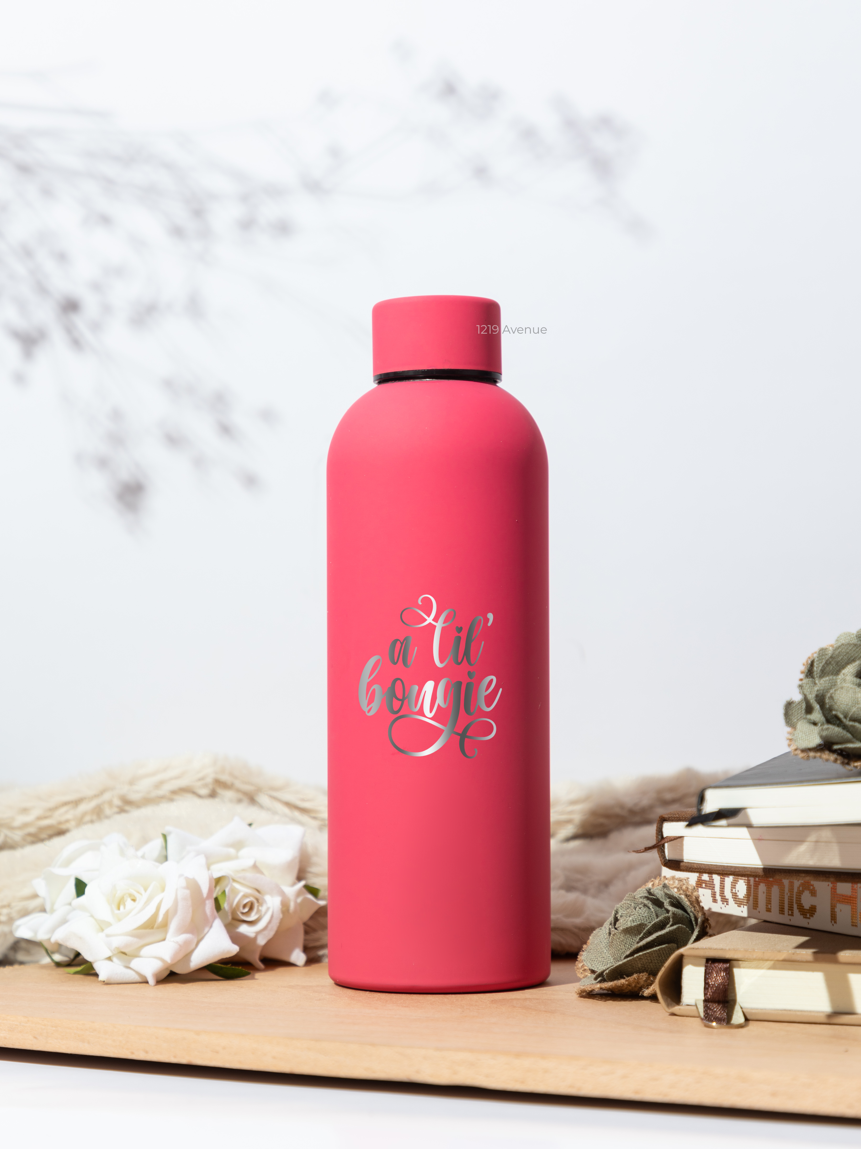 Bae-Sic Bottles 500 ML |A Little Bougie Print | Double Walled Hot And Cold Bottles