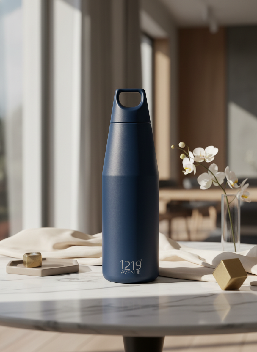 Nuvra Geo-Dash Insulated Bottles 12hrs+ Hot and Cold |Premium Gifting | 580ml and 1100ml | 1 litre capacity