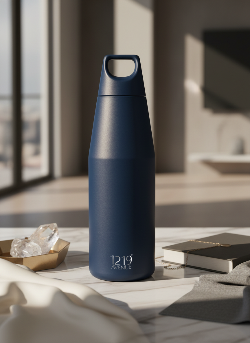 Nuvra Geo-Dash Insulated Bottles 12hrs+ Hot and Cold |Premium Gifting | 580ml and 1100ml | 1 litre capacity