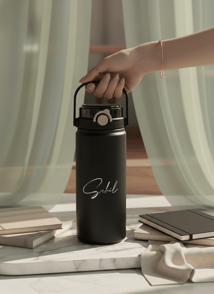 Personalized Avenue Hydrator Tumbler 1.5 ltr | 100% Leak-Proof | Double Walled Insulated Hot & Cold 18+ Hrs | 1500 ML