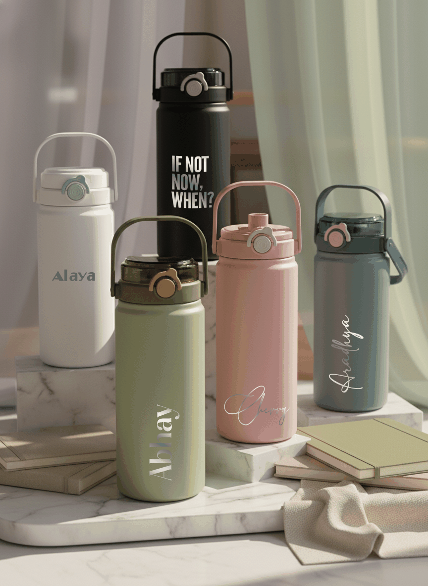 Personalized Avenue Hydrator Tumbler 1.5 ltr | 100% Leak-Proof | Double Walled Insulated Hot & Cold 18+ Hrs | 1500 ML