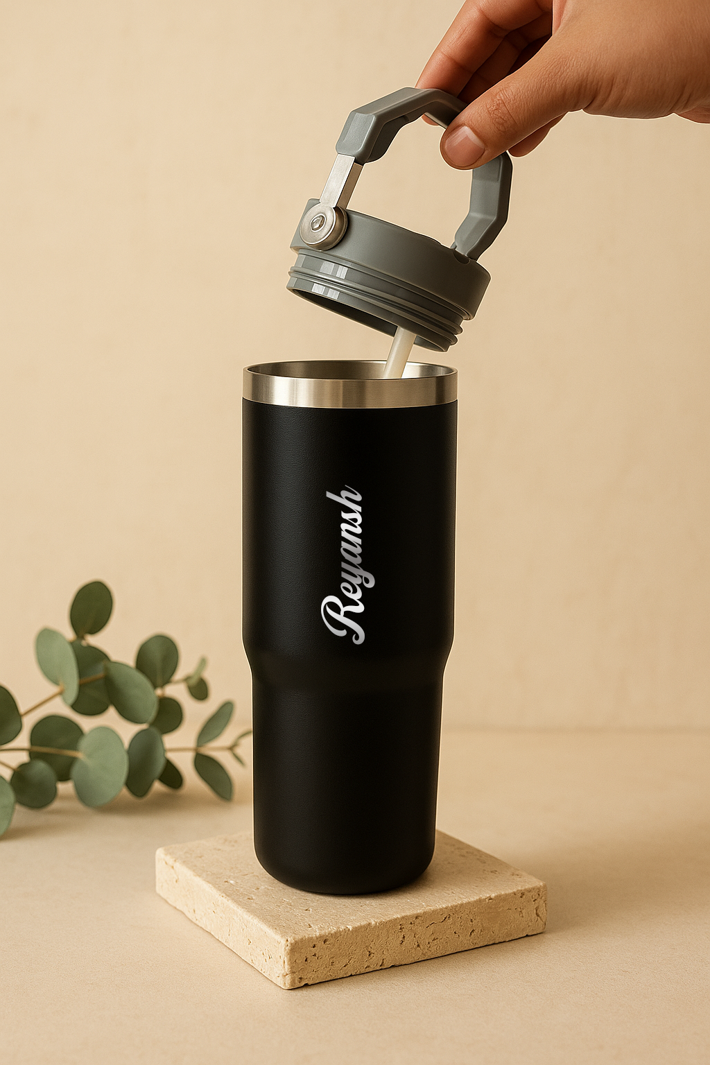 Personalized WayFay Double Walled Insulated 12 hrs+ Tumblers 1000 ML | 1 litre | Premium Gifting