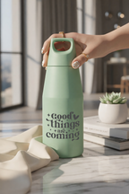 Printed Nuvra Geo-Dash Insulated Bottles 12hrs+ Hot and Cold |Premium Gifting | 580ml and 1100ml | 1 litre capacity