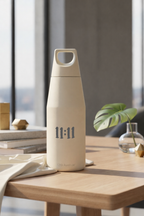 Printed Nuvra Geo-Dash Insulated Bottles 12hrs+ Hot and Cold |Premium Gifting | 580ml and 1100ml | 1 litre capacity