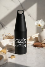 Printed Nuvra Geo-Dash Insulated Bottles 12hrs+ Hot and Cold |Premium Gifting | 580ml and 1100ml | 1 litre capacity