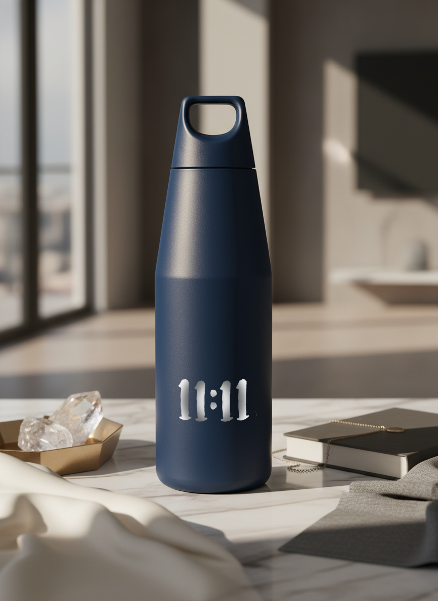 Printed Nuvra Geo-Dash Insulated Bottles 12hrs+ Hot and Cold |Premium Gifting | 580ml and 1100ml | 1 litre capacity