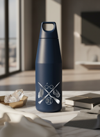Printed Nuvra Geo-Dash Insulated Bottles 12hrs+ Hot and Cold |Premium Gifting | 580ml and 1100ml | 1 litre capacity