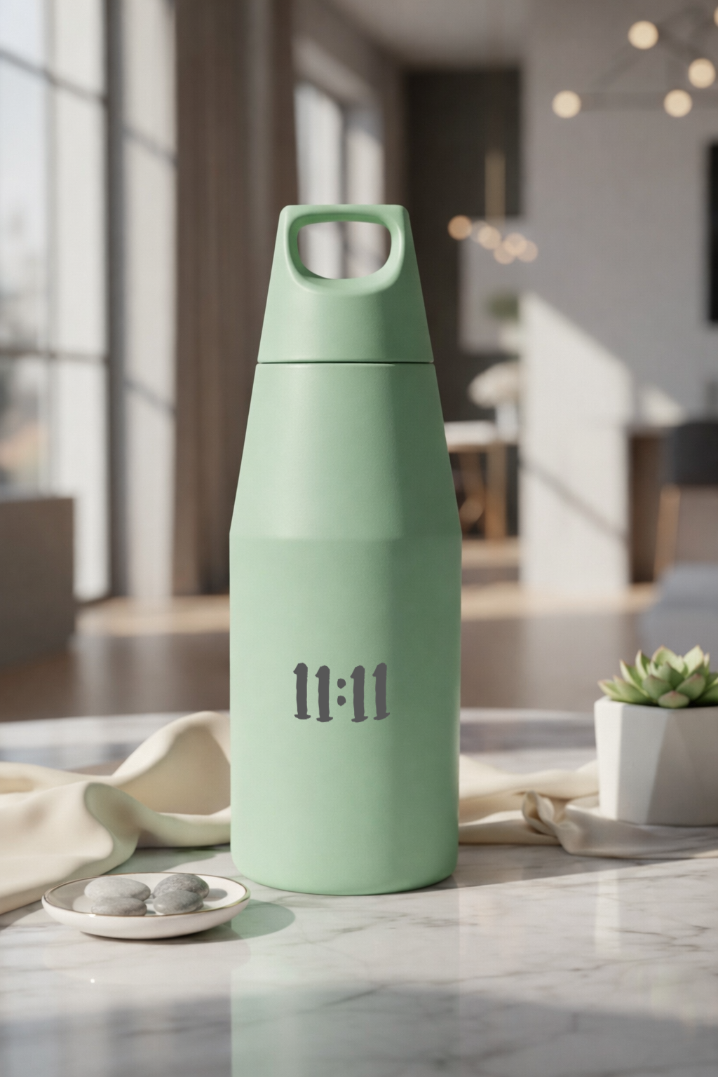 Printed Nuvra Geo-Dash Insulated Bottles 12hrs+ Hot and Cold |Premium Gifting | 580ml and 1100ml | 1 litre capacity