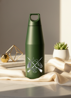 Printed Nuvra Geo-Dash Insulated Bottles 12hrs+ Hot and Cold |Premium Gifting | 580ml and 1100ml | 1 litre capacity